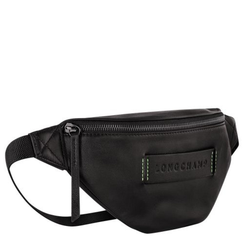 Longchamp 3D Belt bag Black | EDPZRCF-79