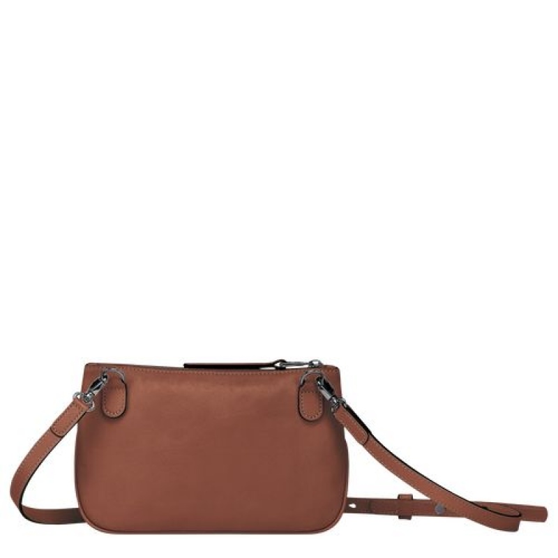Longchamp 3D Crossbody bag Cognac | VMTAHIL-10