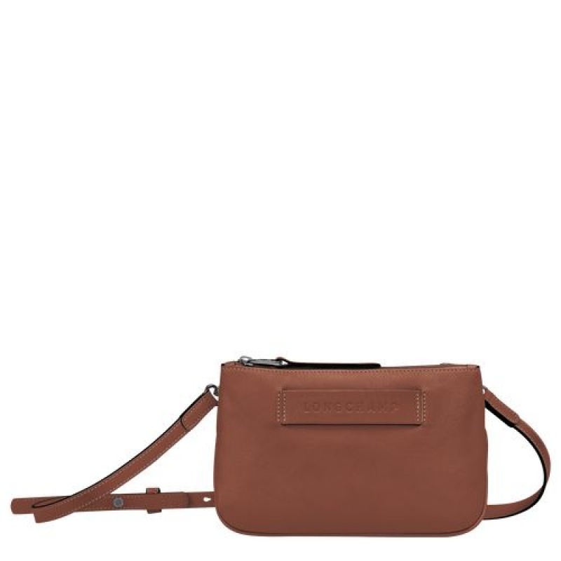 Longchamp 3D Crossbody bag Cognac | VMTAHIL-10