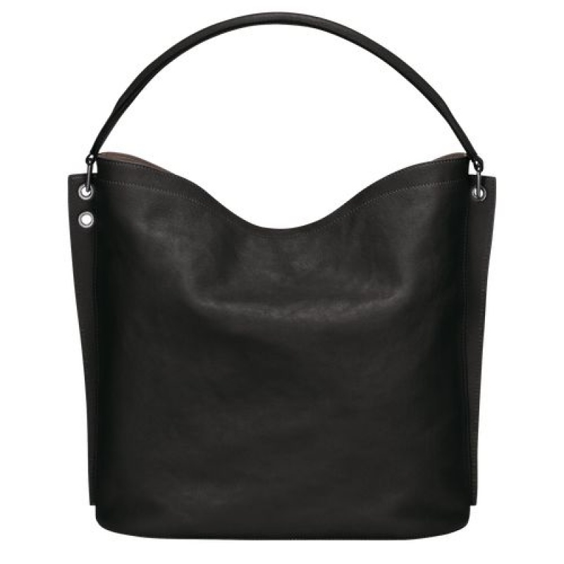 Longchamp 3D Shoulder bag Black | FNDHBZI-31