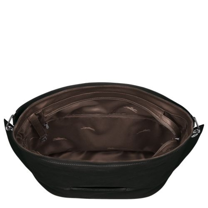 Longchamp 3D Shoulder bag Black | FNDHBZI-31