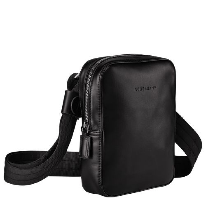 Longchamp Baxi Crossbody bag S Black | SDEKVUY-36