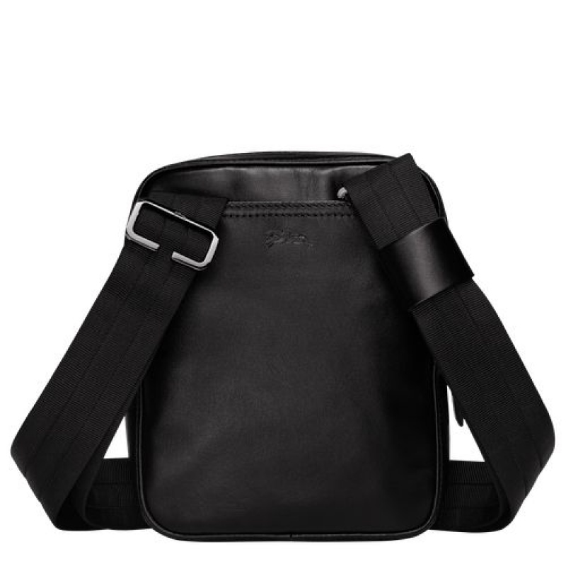 Longchamp Baxi Crossbody bag S Black | SDEKVUY-36