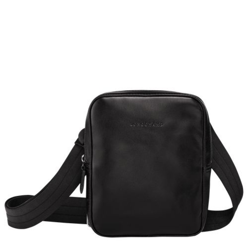 Longchamp Baxi Crossbody bag S Black | SDEKVUY-36