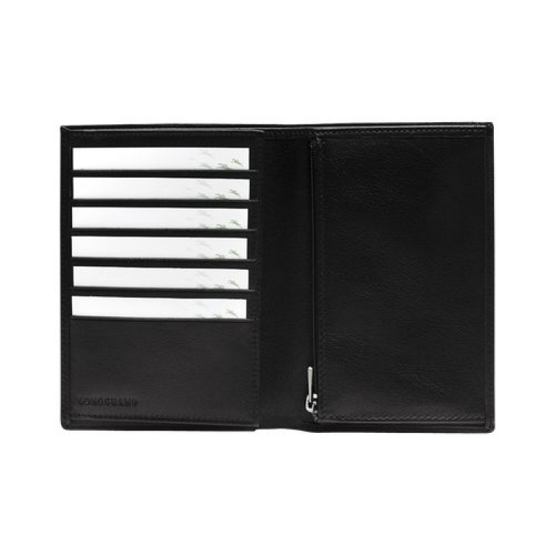 Longchamp Baxi Wallet Black | DPQMWIV-51