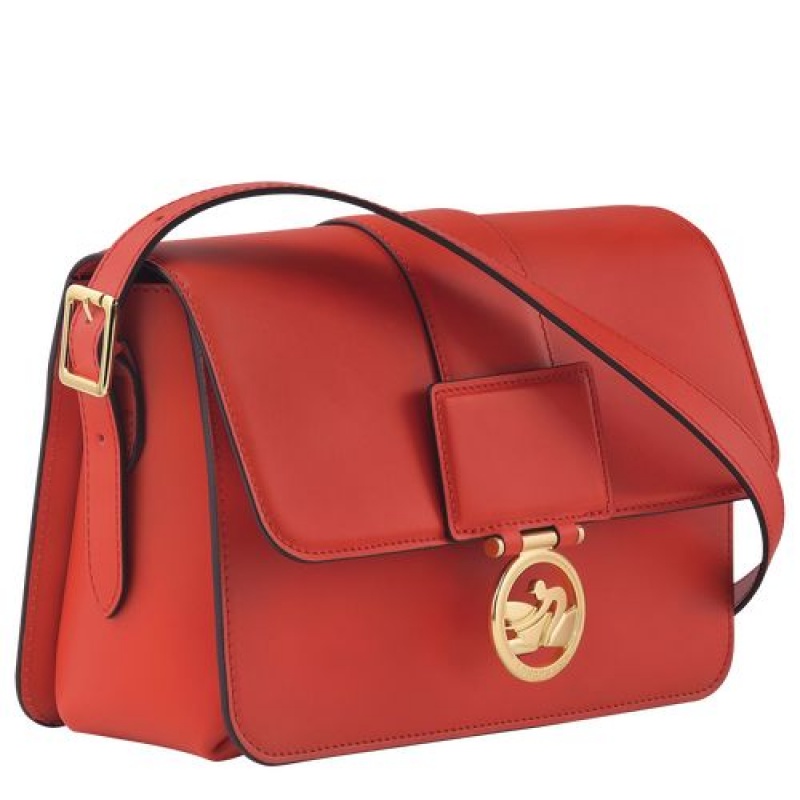 Longchamp Box-Trot Crossbody bag M Orange | BTUAMJY-48