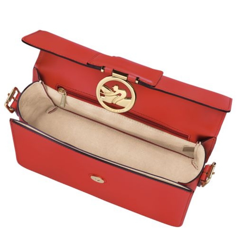 Longchamp Box-Trot Crossbody bag M Orange | BTUAMJY-48