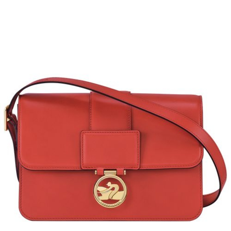 Longchamp Box-Trot Crossbody bag M Orange | BTUAMJY-48