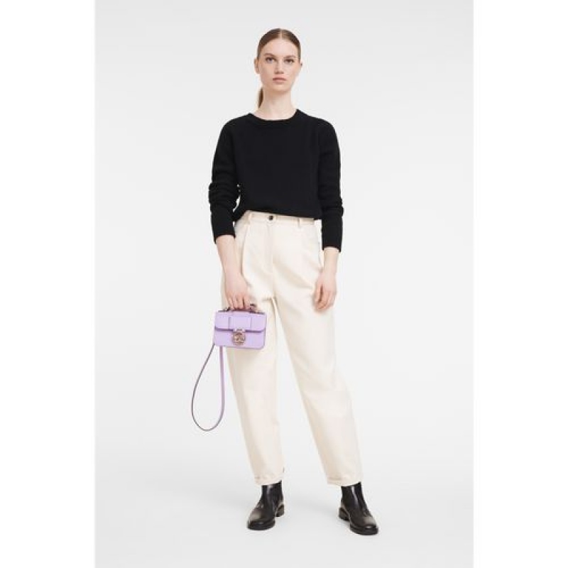 Longchamp Box-Trot Crossbody bag XS Lilac | EZWXMYA-24