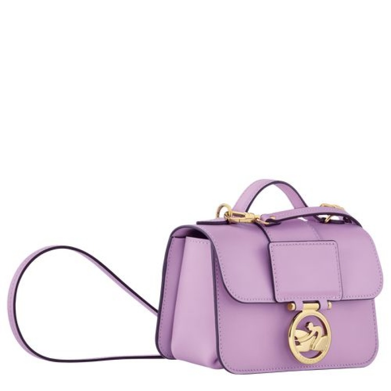 Longchamp Box-Trot Crossbody bag XS Lilac | EZWXMYA-24