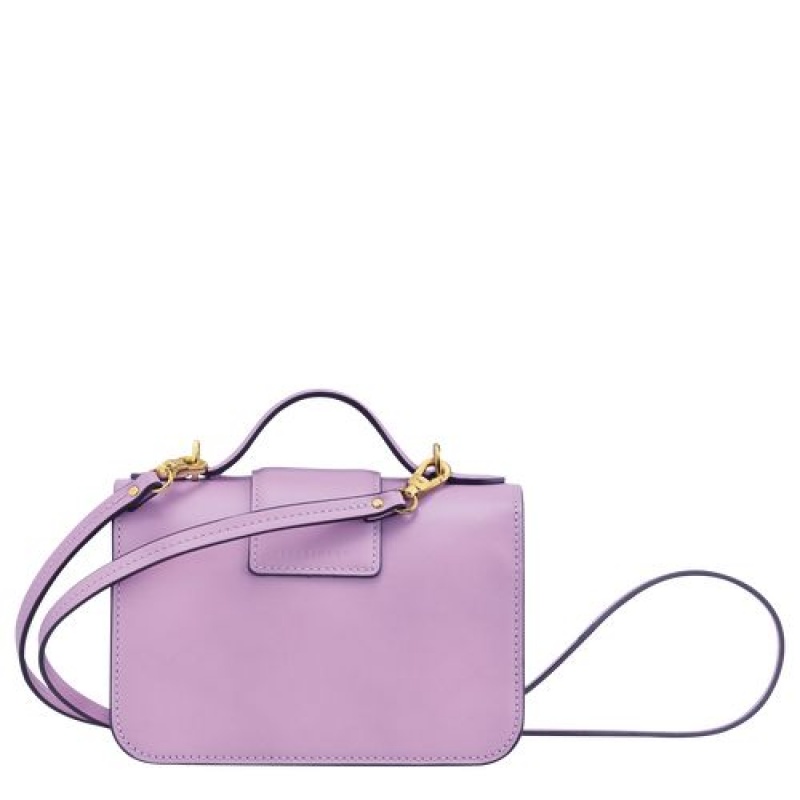 Longchamp Box-Trot Crossbody bag XS Lilac | EZWXMYA-24