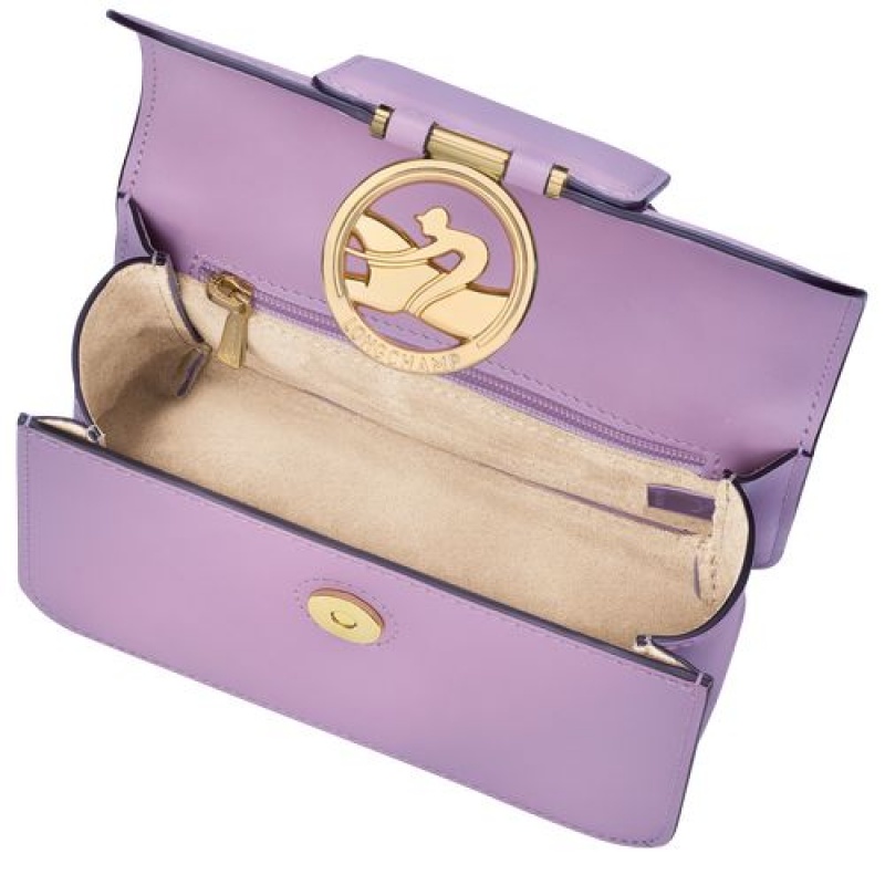 Longchamp Box-Trot Crossbody bag XS Lilac | EZWXMYA-24