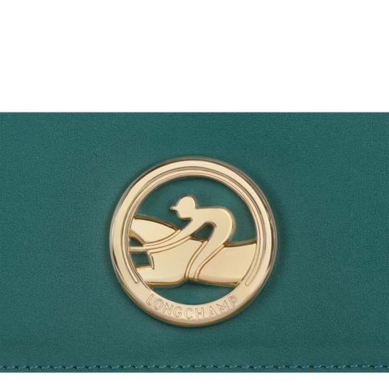 Longchamp Box-Trot Long continental wallet Cypress | BTPOGNE-37