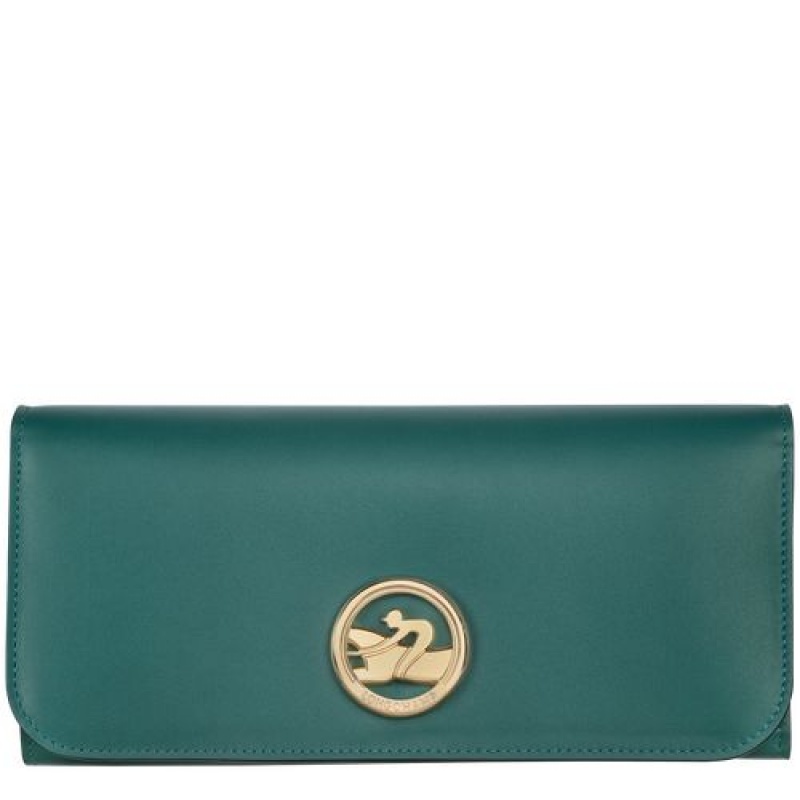 Longchamp Box-Trot Long continental wallet Cypress | BTPOGNE-37