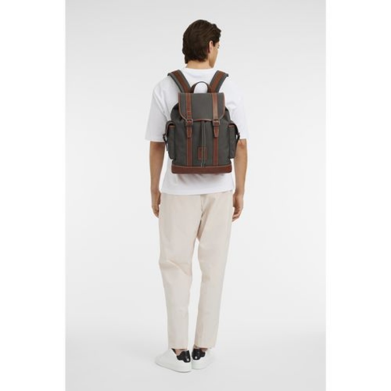 Longchamp Boxford Backpack Brown | HUABNFR-27