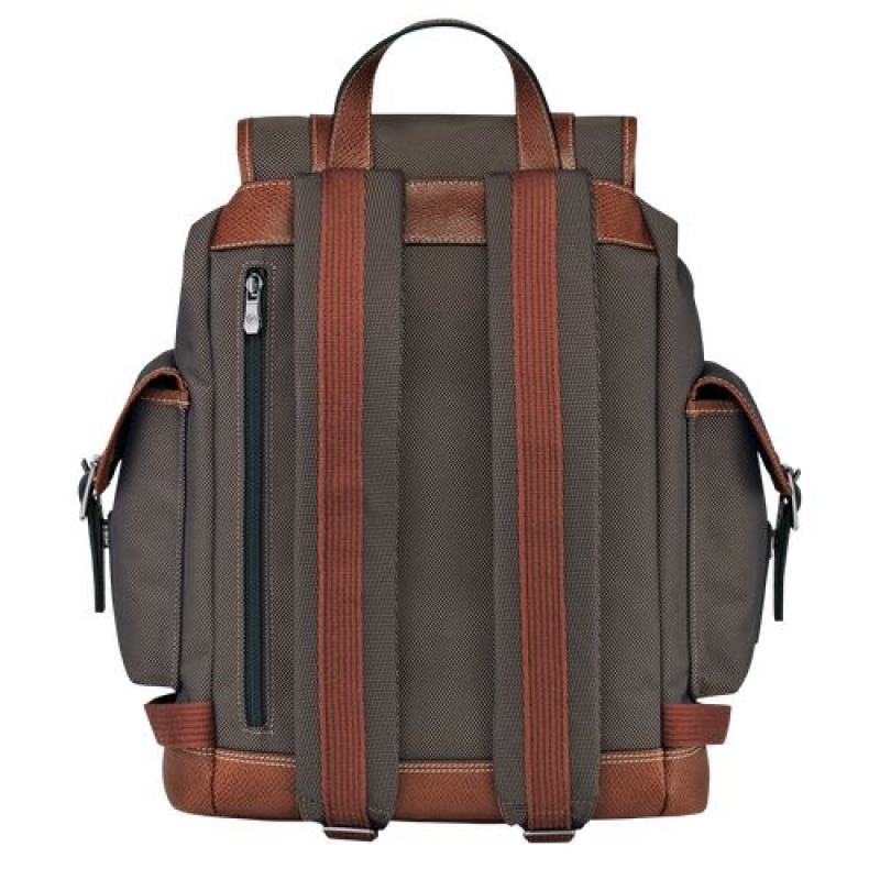 Longchamp Boxford Backpack Brown | HUABNFR-27