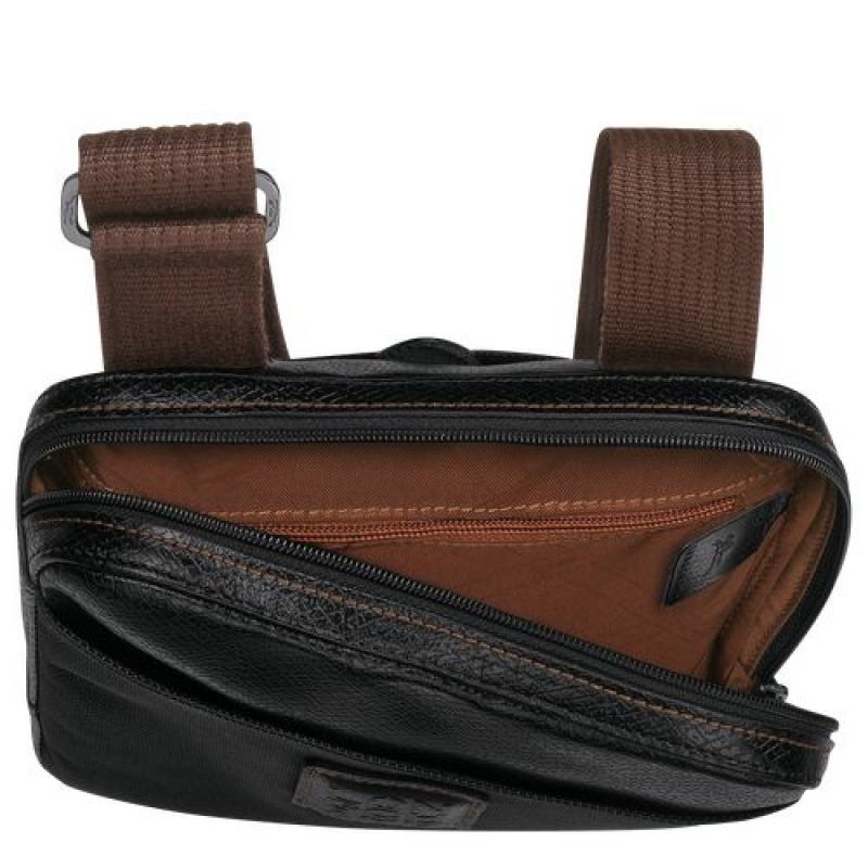 Longchamp Boxford Crossbody bag S Black | TDQMVCJ-67
