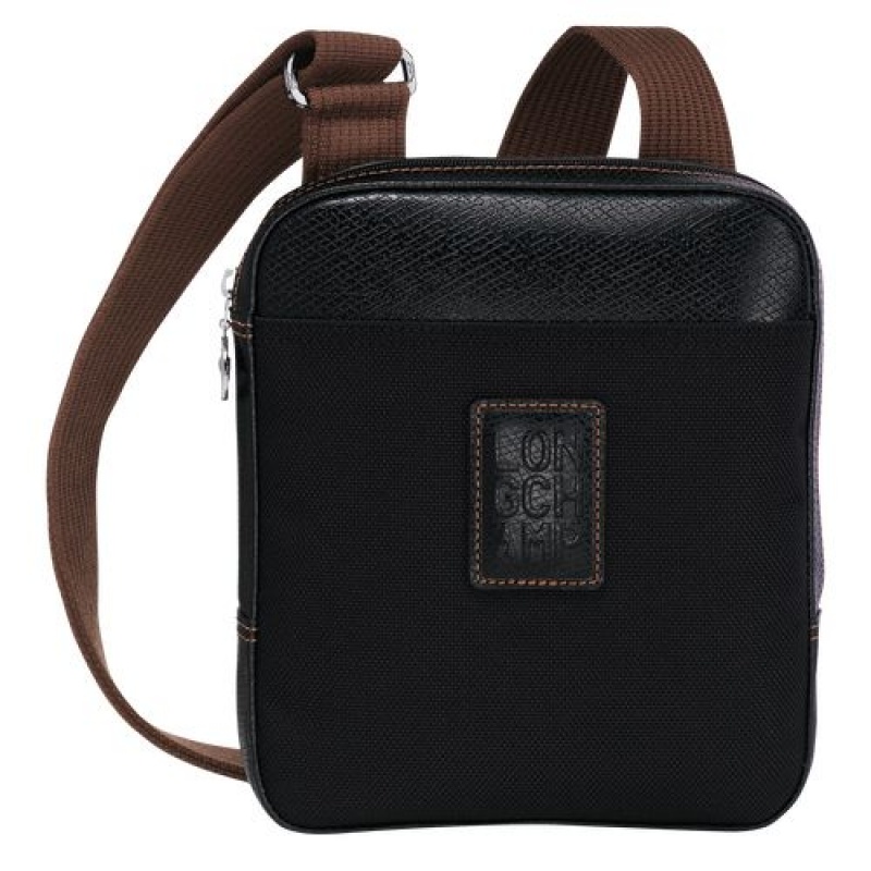 Longchamp Boxford Crossbody bag S Black | TDQMVCJ-67