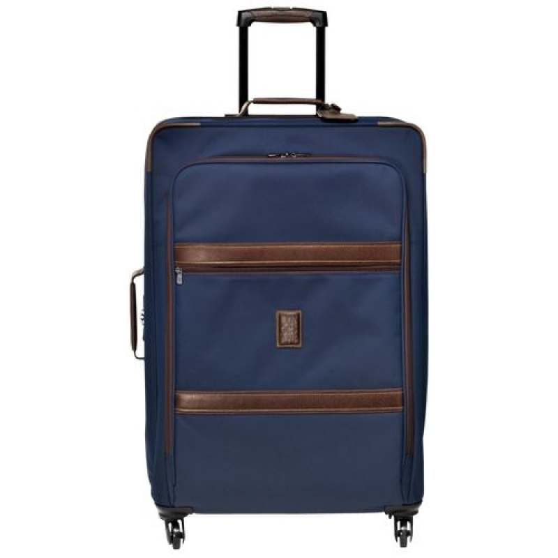 Longchamp Boxford Suitcase L Blue | DKOFWVI-27