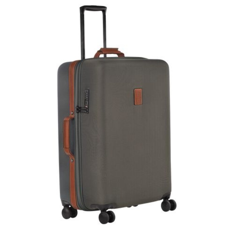 Longchamp Boxford Suitcase M Brown | GIUYDQF-34