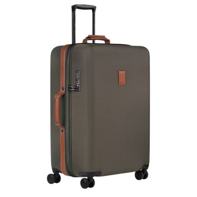 Longchamp Boxford Suitcase M Brown | GIUYDQF-34