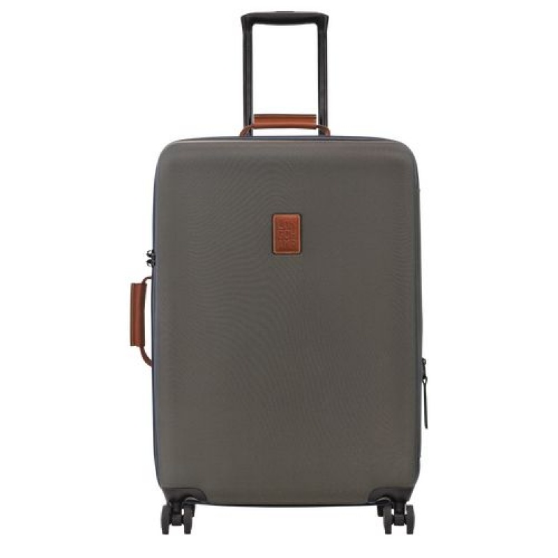 Longchamp Boxford Suitcase M Brown | GIUYDQF-34