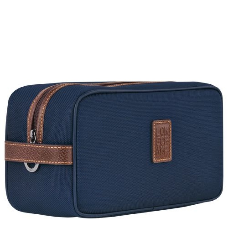Longchamp Boxford Toiletry case Blue | DHLUMEC-28