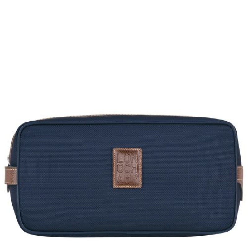 Longchamp Boxford Toiletry case Blue | DHLUMEC-28