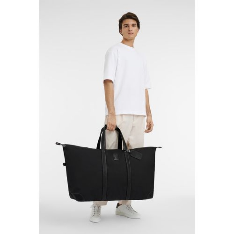 Longchamp Boxford Travel bag Black | DOWIGCE-97