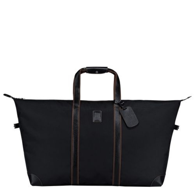 Longchamp Boxford Travel bag Black | DOWIGCE-97
