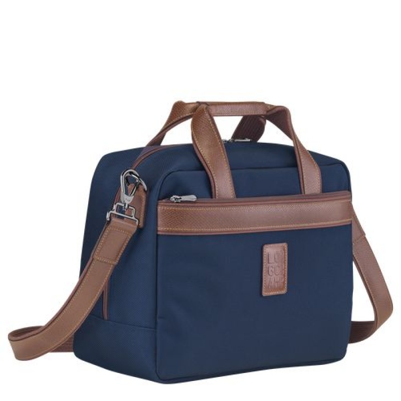 Longchamp Boxford Travel bag Blue | AMXQHKG-84