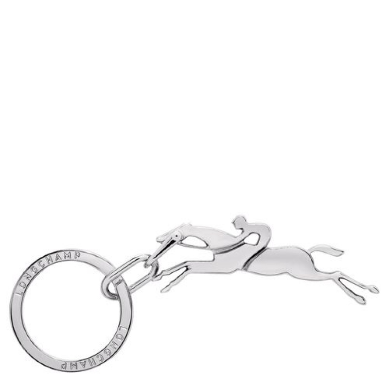 Longchamp Cavalier Key-rings Silver | OVTWANQ-18
