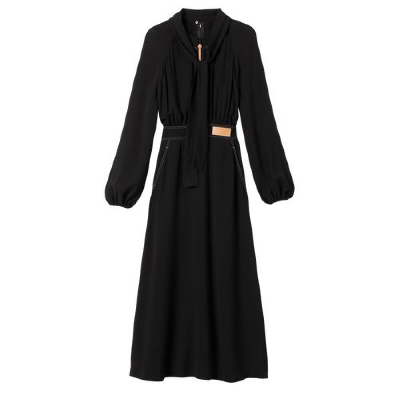 Longchamp Dress Black | FDZWKAB-38