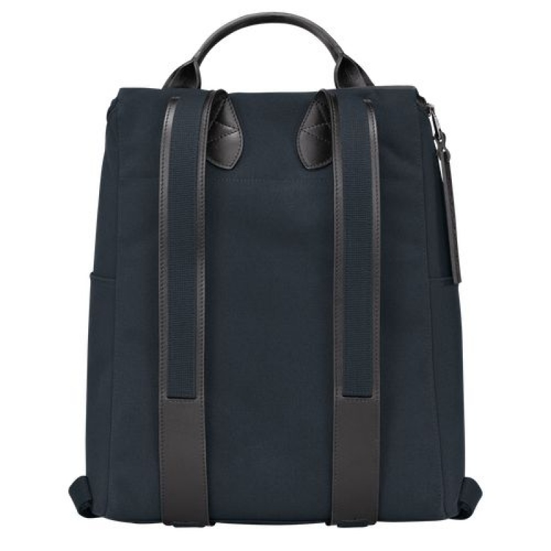 Longchamp Gabin Backpack Navy | FNZTMDL-61