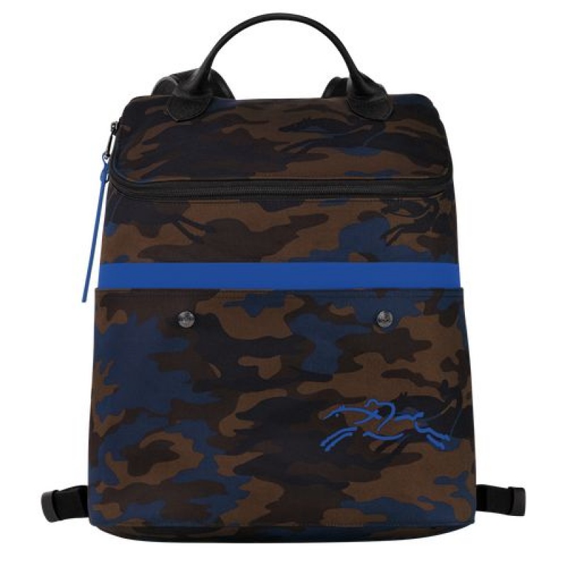 Longchamp Gabin Backpack Navy | LQMGCKH-32