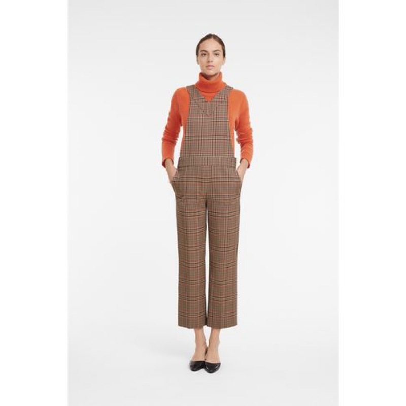 Longchamp Jumpsuit Cognac | LYAMNTI-90