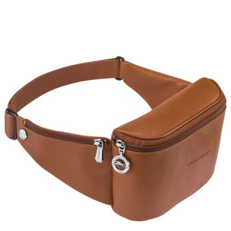 Longchamp Le Foulonne Belt bag Caramel | BXIYKEL-07