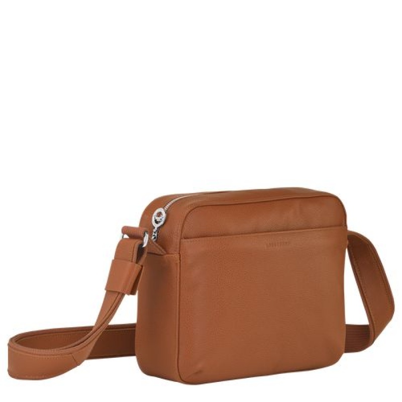 Longchamp Le Foulonne Crossbody bag Caramel | EUJKDGF-69