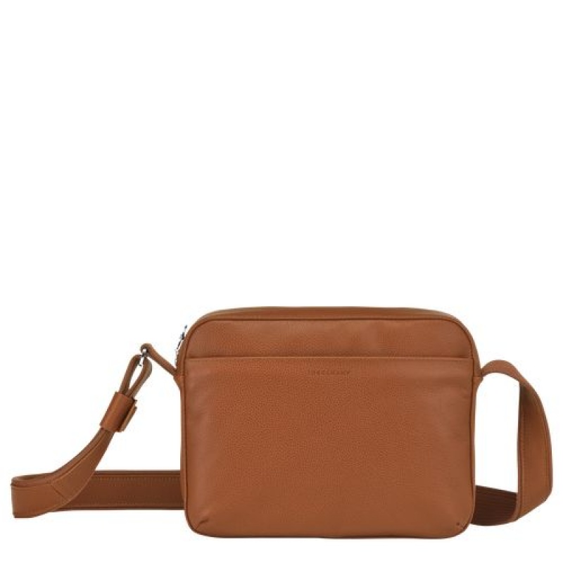 Longchamp Le Foulonne Crossbody bag Caramel | EUJKDGF-69