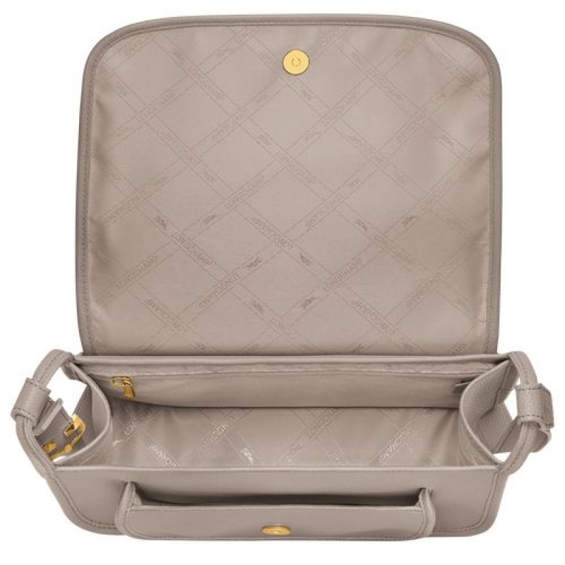 Longchamp Le Foulonne Crossbody bag L Turtledove | KFTBWNM-46