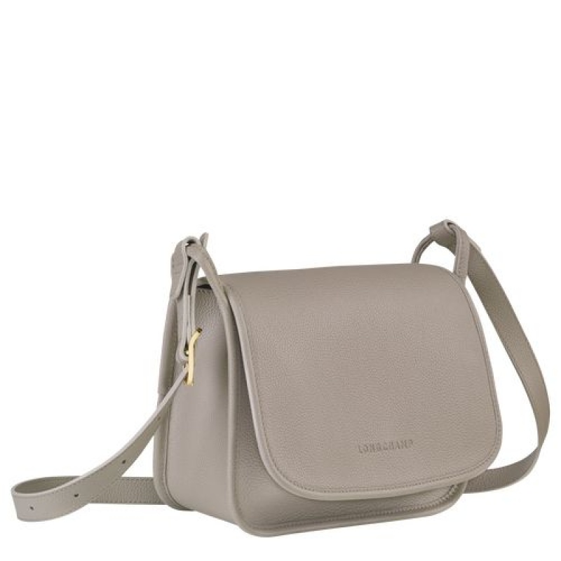 Longchamp Le Foulonne Crossbody bag M Turtledove | GSCHBUL-58