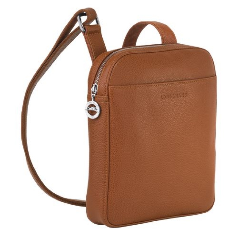 Longchamp Le Foulonne Crossbody bag S Caramel | GFURPCJ-97