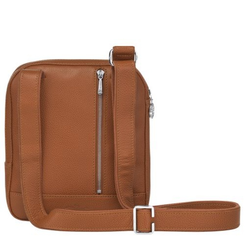 Longchamp Le Foulonne Crossbody bag S Caramel | GFURPCJ-97