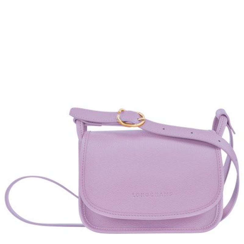 Longchamp Le Foulonne Crossbody bag S Lilac | QHUDNPC-75