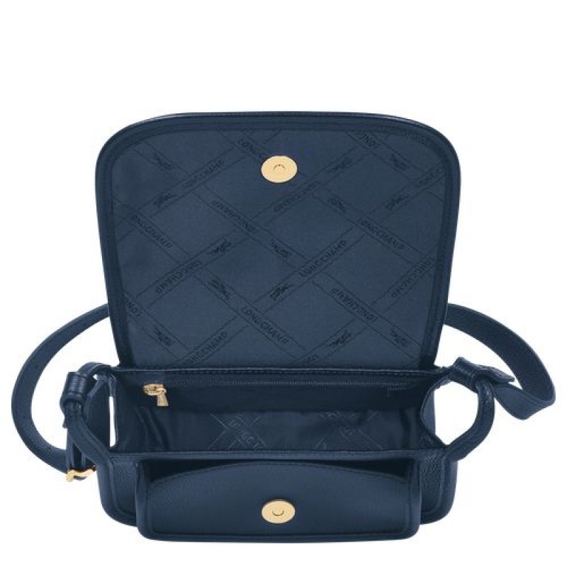 Longchamp Le Foulonne Crossbody bag S Navy | CXRPTAS-04