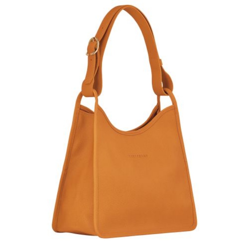 Longchamp Le Foulonne Shoulder bag Saffron | ERFUKTA-08