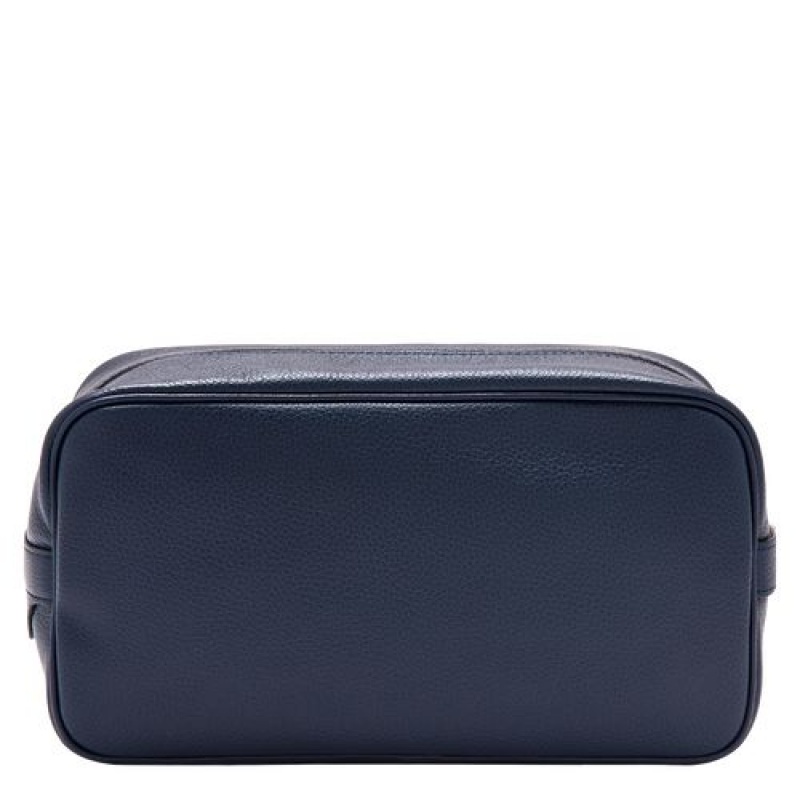 Longchamp Le Foulonne Toiletry case Navy | BSLOWKD-90