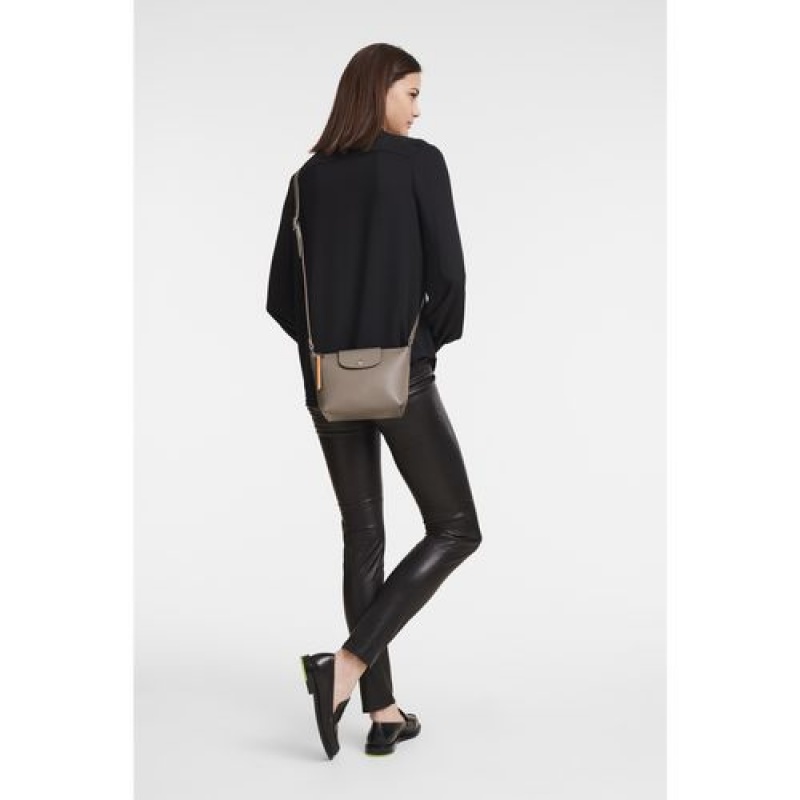 Longchamp Le Pliage City Crossbody bag Taupe | GLNZOTW-41