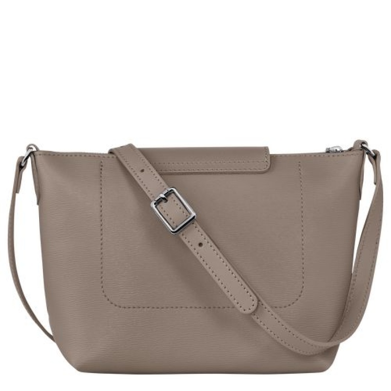 Longchamp Le Pliage City Crossbody bag Taupe | GLNZOTW-41