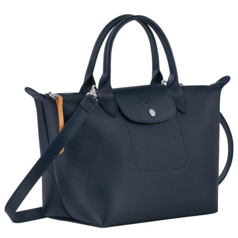 Longchamp Le Pliage City Top handle bag S Navy | HSFOWRP-21